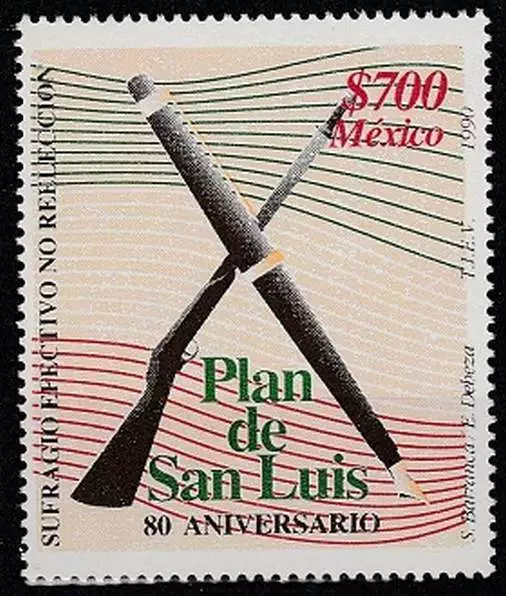 Mexico postfris 1990 MNH 2189 - Plan van San Luis