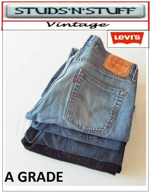 JEANS DENIM LEVIS 569 Larghe Vestibilità Straight Leg Vintage Grado A W30  W32 W34 W36 W38 EUR 28,73 - PicClick IT