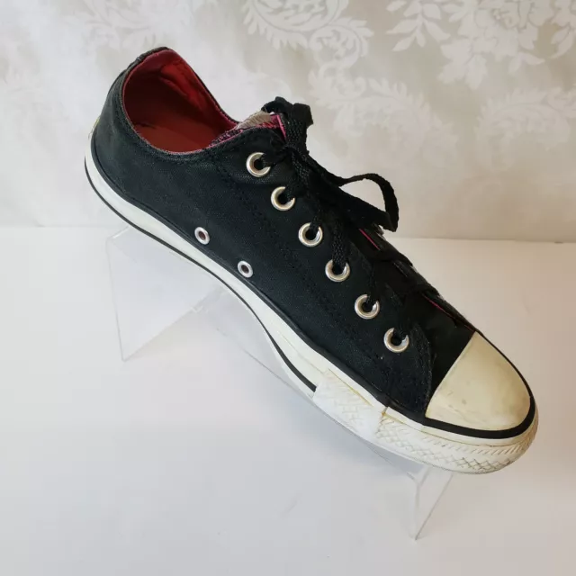 Converse Classics Low Top Tennis Shoes Mens Size 7  Lace Up Canvas Black