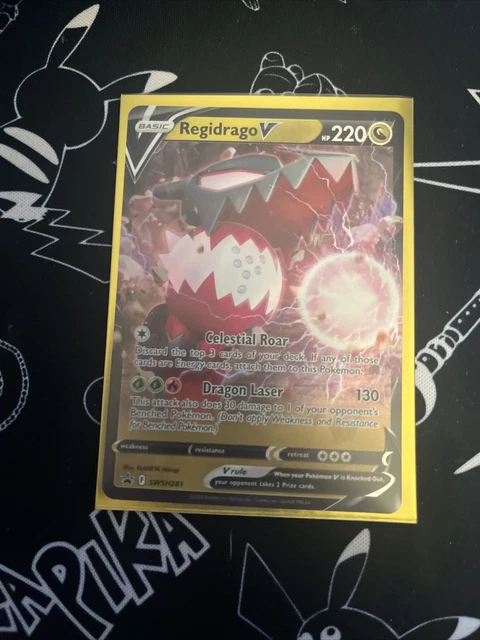 Pokémon TCG Regidrago V SWSH Black Star Promos SWSH281 Holo Promo