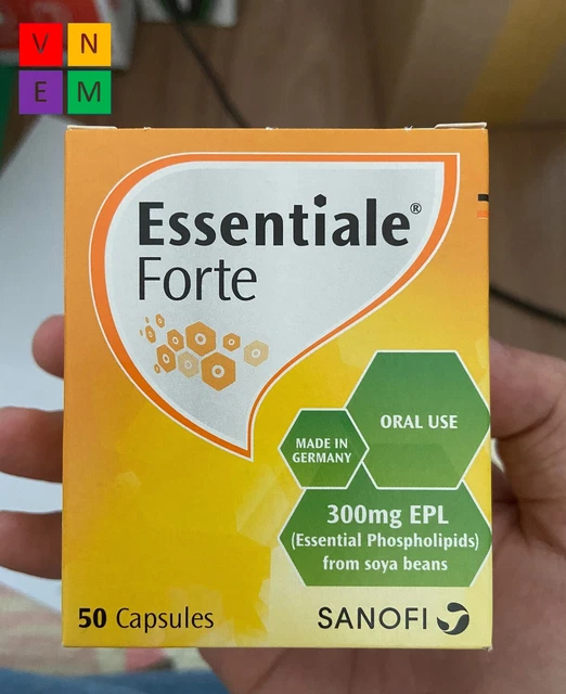 50 cápsulas Essential Forte - suplemento natural de limpieza del hígado
