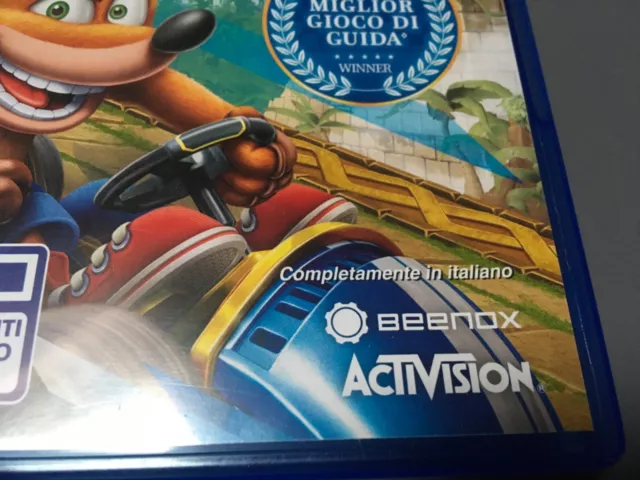 videogioco ps4 CRASH BANDICOOT CTR CRASH TEAM RACING NITRO FUELED PlayStation 4. 3