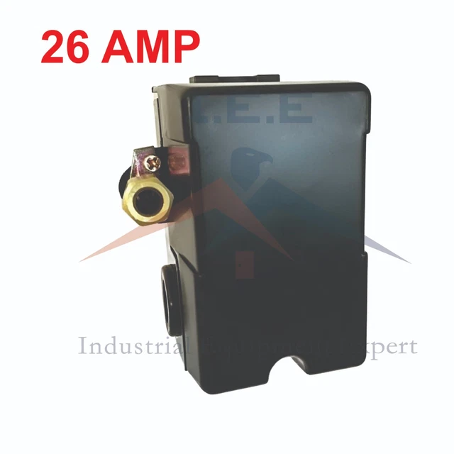 Unbranded Air Compressor Pressure Switches And Valves Pressure Control Switch Valve For Air Compressor - 140-175 PSI, 1 Port 1/2 In Port Diameter Industrial Air Pressure Regulators - Foto 10