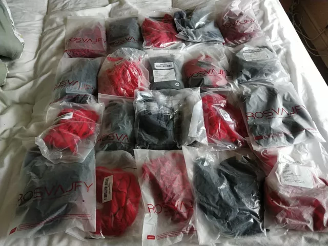 Job Lot 20 Womens Sexy Lace Underwear Red And Black Sizes And Designs New