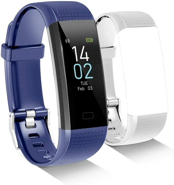 TOPLUS FITNESS TRACKER Cardiofrequenzimetro Esercizio Smart Watch Bluetooth LED EUR 12,90