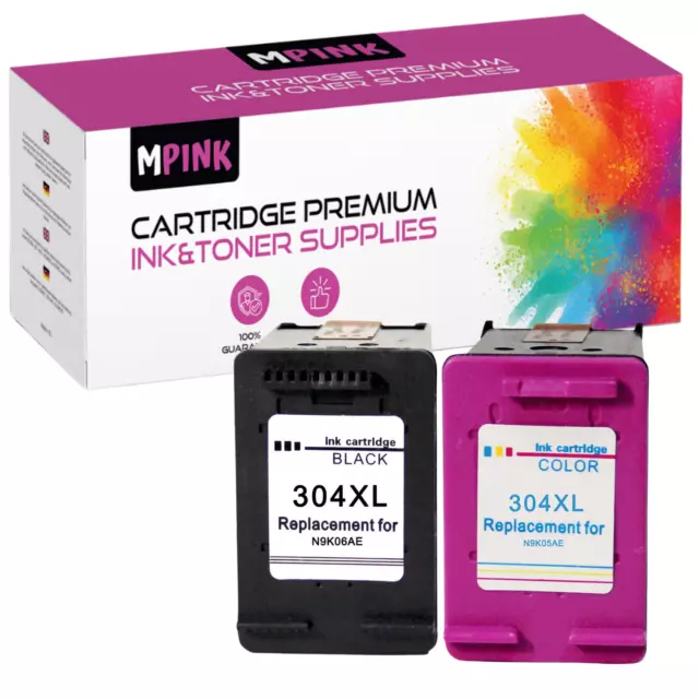 Cartuccia stampante per HP 304XL DeskJet 2620 Envy 5020 5030 5032 5000 5010 5052 5055
