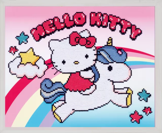 Vervaco Diamond Painting Kit: Hello Kitty With Balloons