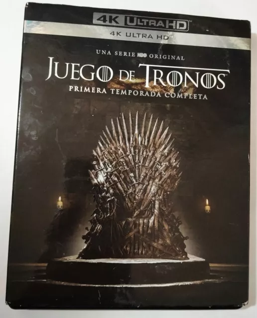 JUEGO DE TRONOS (1ª Temporada completa) BLU-RAY 4K ULTRA HD Región B L-14