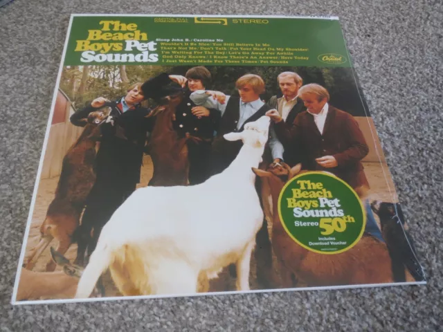 THE BEACH BOYS -Pet Sounds-[50th Anniversary Stereo Edition] LP VINYL NEW SEALED