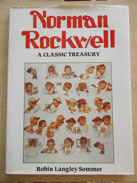 Norman Rockwell~A Classic Treasury~Sommer~1st Edition~1993~128pp Large HBWC