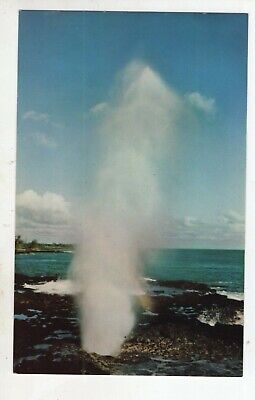 Vintage Post Card - Spouting Horn - Kauai's Famed Sea-Water Geyser - Hawaii