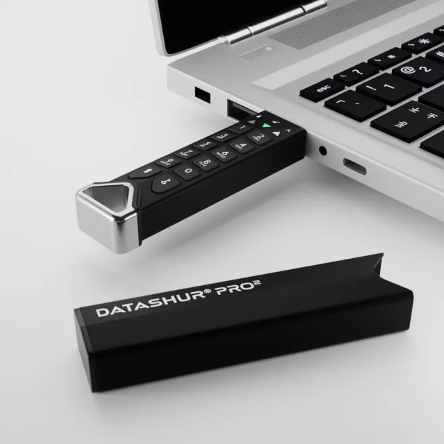 iStorage datAshur PRO2 128GB | Password protected, encrypted flash drive