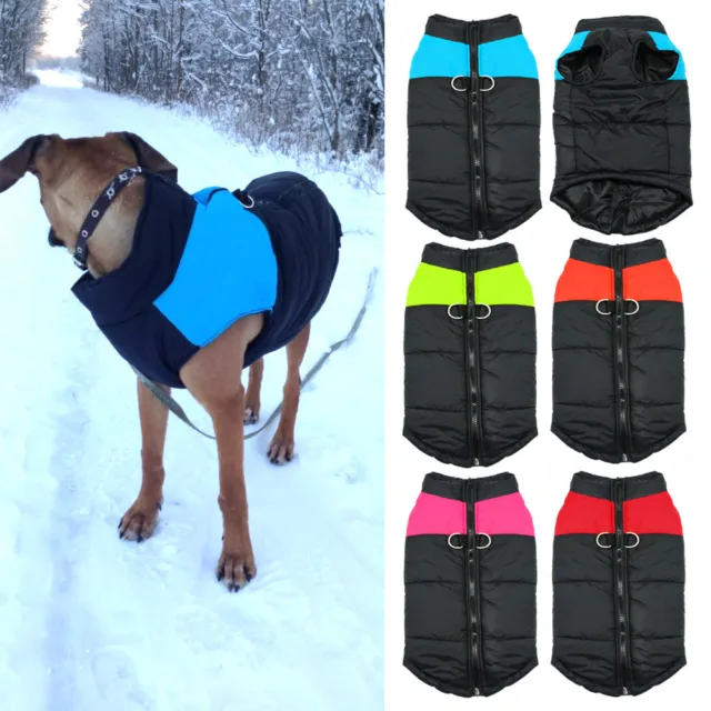 Vestiti Per Cani Impermeabile Inverno Caldo Cappotto Per Cani di Taglia Grande
