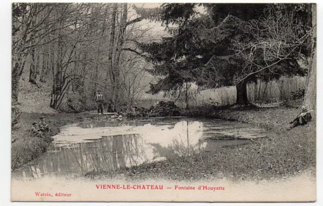 VIENNE LE CHATEAU - Marne - CPA 51 - la Fontaine d' Houyette