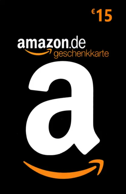 Amazon Gutschein 15 Euro (15€) Card Geschenkkarte Digital Code - [DE/AT]