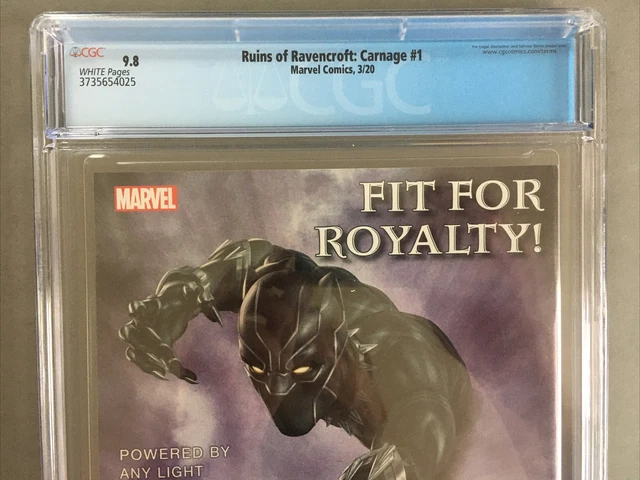 Ruins Of ravencroft: carnage #1 CGC 9.8 1st App Cortland Kasady 5