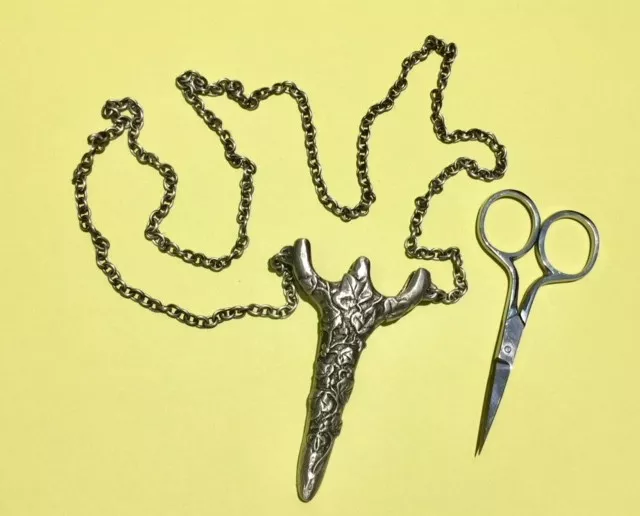Quality scissors chatelaine with embroidery scissors