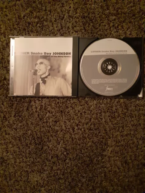 Luther "Snake Boy" Johnson /Get Down To The Nitty Gritty*Hard To Find Cd