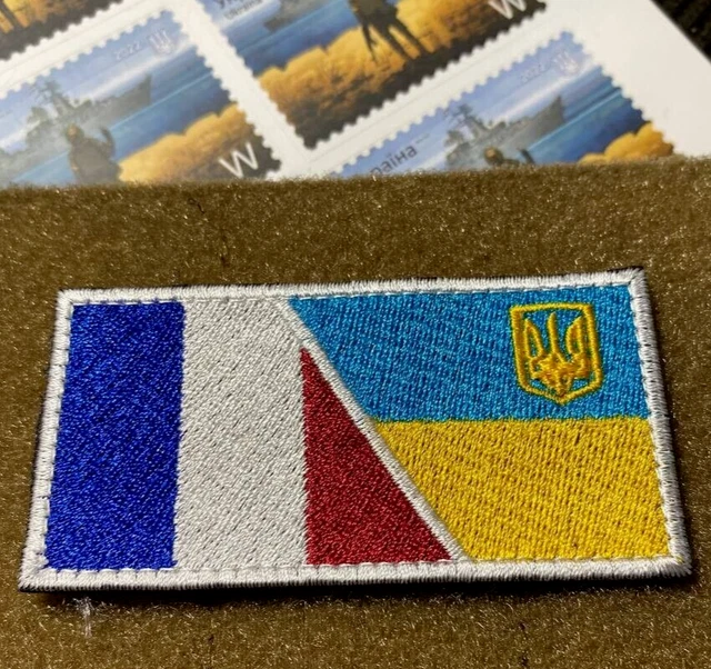 Patch de moral de l'armée ukrainienne, crochet pour badge tactique du