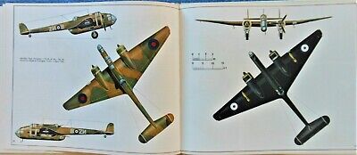 WWII Royal Air Force Bombers Boeing B17C Flying Fortress Lockheed Vega Bristol