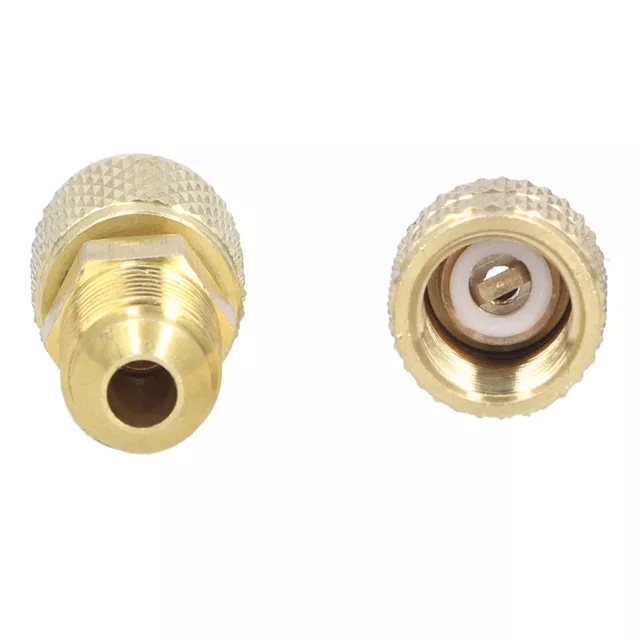 Air Conditioner Converter Brass Material R410 To R22 Adapter 1/4Sae Female