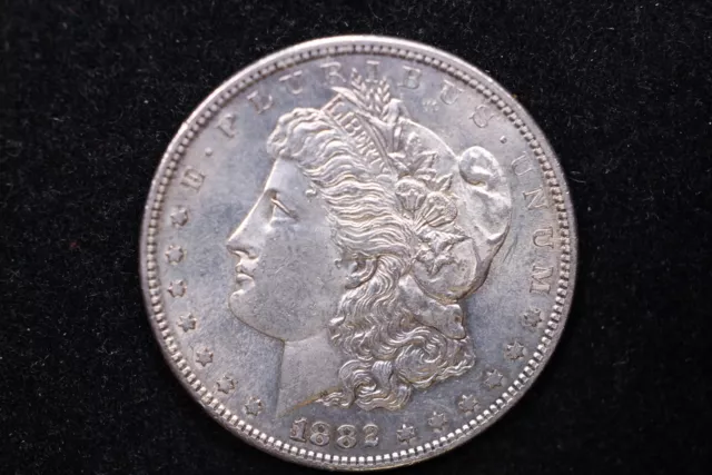 1882-S Morgan Silver Dollar., Circulated Coin.  Affordable Dollar Sale #01015