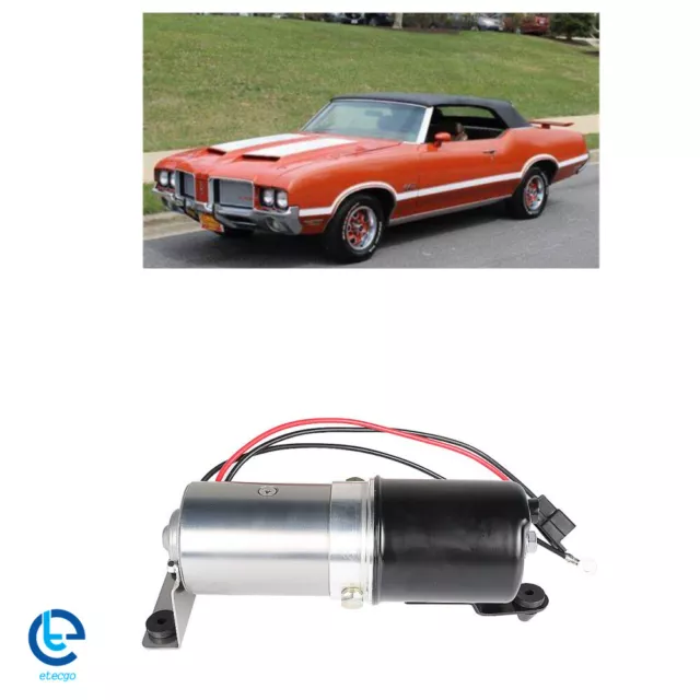 Fit For 1967-72 Oldsmobile Cutlass & 442 New Convertible Top Lift Motor Pump