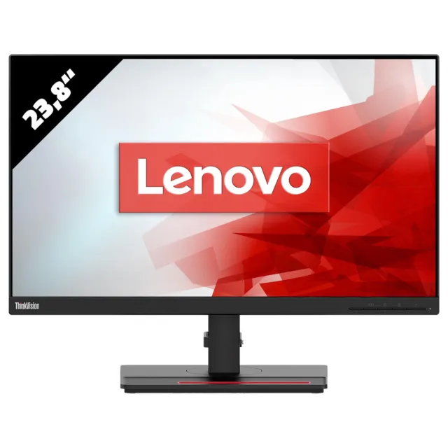 Lenovo ThinkVision T24i-2L 23,8 Zoll Monitor 1920x1080 FHD IPS 6ms Schwarz