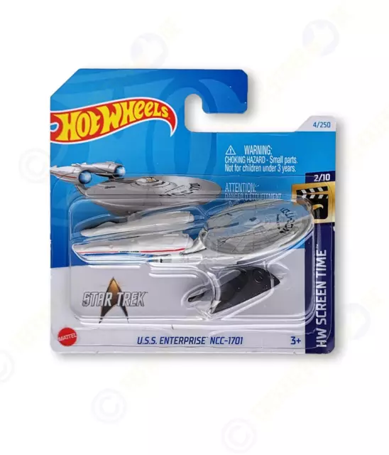 Hot Wheels Star Trek Uss Enterprise NCC-1701 IMBALLO ORIGINALE/nuovo