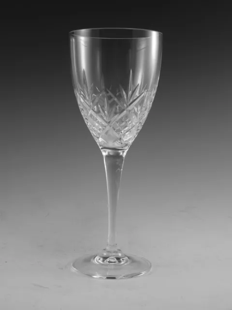 Royal DOULTON Crystal - HELLENE Cut - Wine Glass / Glasses - 7" (2nd)