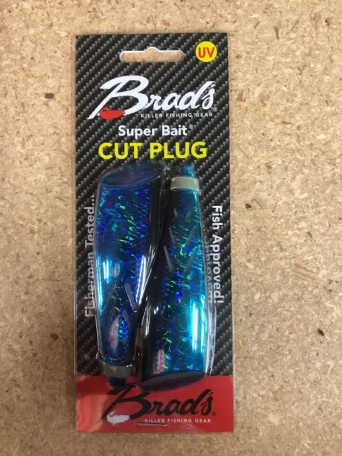 BRADS SUPER BAIT Cut Plug “Blue Hawaiian 1 pack Rotating Lure Bait Fishing  New $20.00 - PicClick
