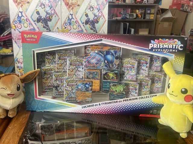 Prismatic Evolution Lucario & Tyranitar Premium Collection Inglés main image 1