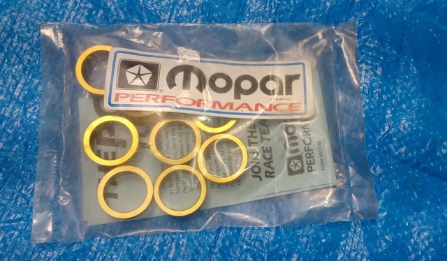 *NOS* MOPAR PERFORMANCE Small Block 318 340 360 Shaft Rocker Spacer Set ...