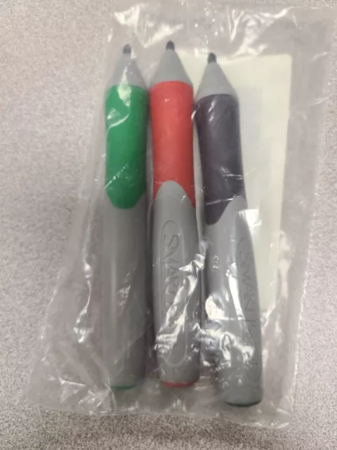 Smart Board 600 Series Green, Red, Black Pen. New. FREE SHIP