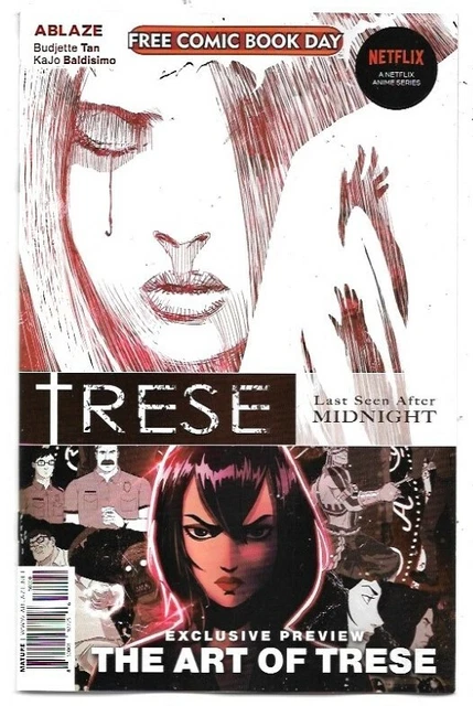 TRESE LAST SEEN After Midnight #1 Free Comic Book Day 2022 FCBD NM ...