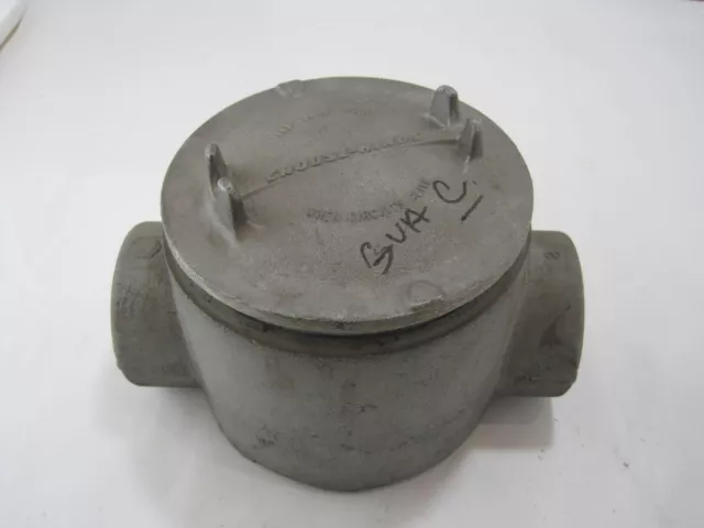 New Crouse Hinds GUAC69 Explosion Proof Conduit Outlet Box 2"