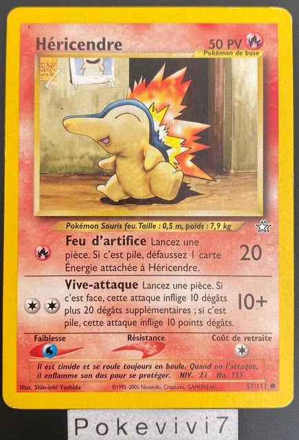 Carte Pokemon HERICENDRE 57/111 Commune NEO GENESIS Wizards FR OCCASION