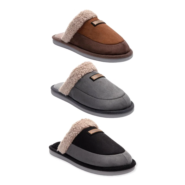 Scarpe Uomo Pantofole Uomo Dunlop Invernali Ciabatte Chiuse Con