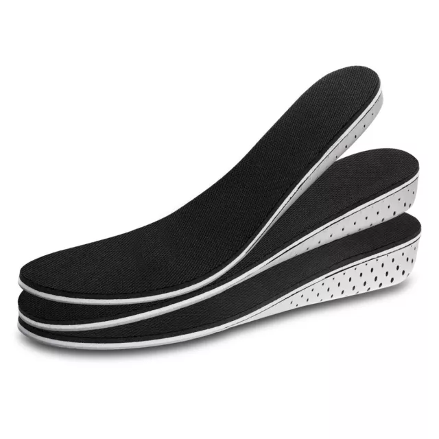 Insole Heel Lift Insert Shoe Pad Height Increase Cushion Elevator Taller -Unisex 3