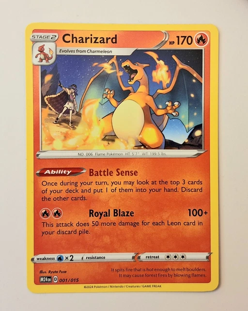 CHARIZARD 🔥NM🔥 DRAGON Discovery 🔥 McDonalds Happy Meal 2025 Pokémon
