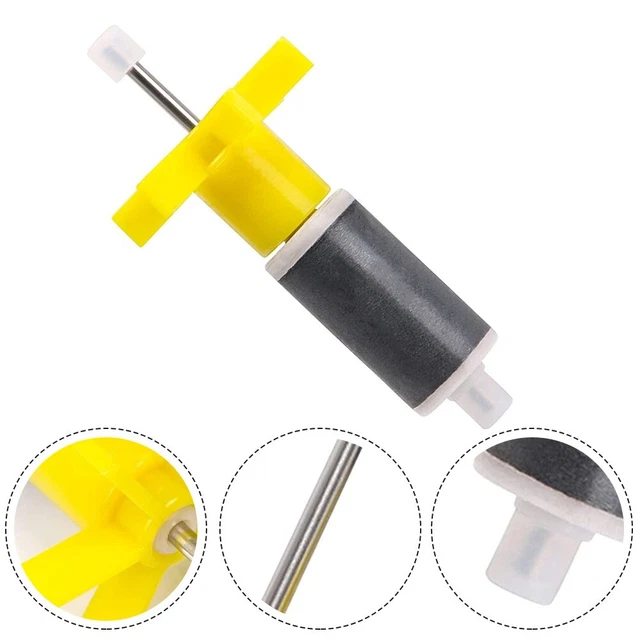 Versatile Yellow Replacement Pump Rotor with Different Length Shaft Cores