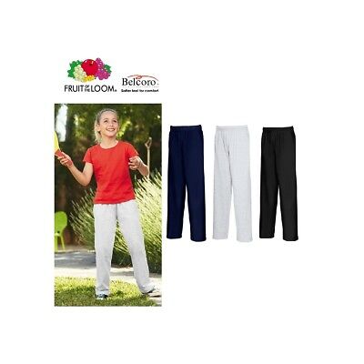 Fruit Pantalone Felpato Bambino Fr640050 Felpa Kids Con Tasche Tuta