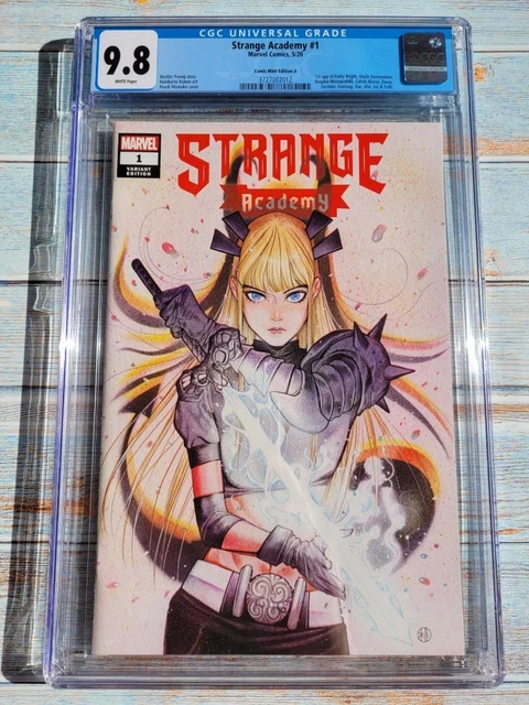 STRANGE ACADEMY 1 CGC 9.8 Peach Momoko Comic Mint VARIANT NM/Mint 2020 FIRST MCU