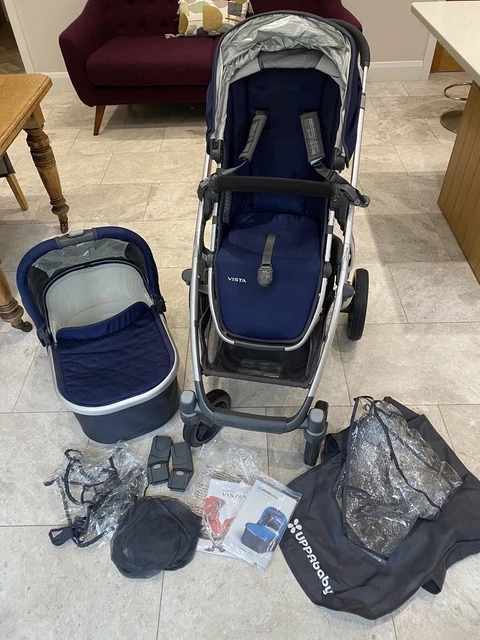 Uppababy Vista 2015 Travel system Pushchair And Carrycot