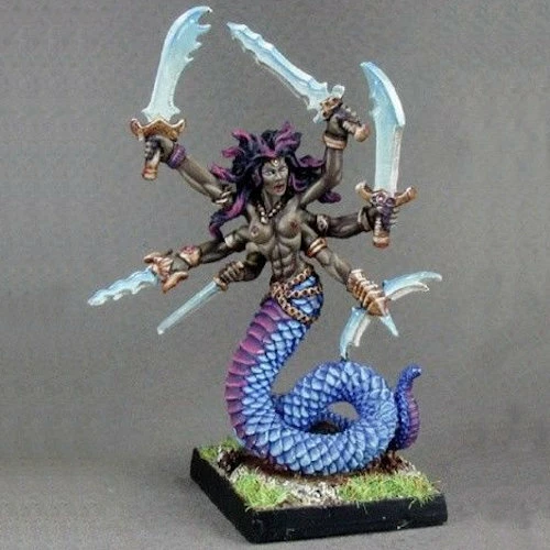 Reaper Miniature 02833 Medusa Arciere - Dark Heaven Legends, Kit In Metallo Non Dipinto Per D&D