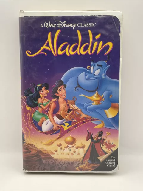 Aladdin - Walt Disney’s - Black Diamond - Classic | VHS | #1662