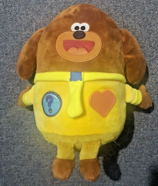 HEY DUGGEE VOICE Activated Smart Duggee Plush Soft Toy Sound & 3