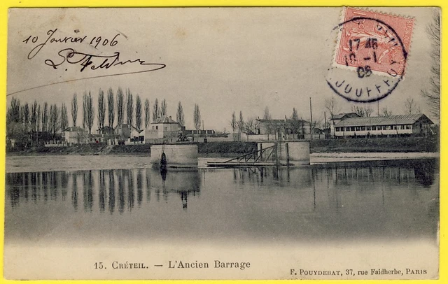 cpa 94 - CRETEIL (Val de Marne) L'ancien DAM