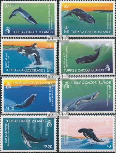 Turks- et Caicos-îles 634-641 (complète edition) neuf avec gomme originale 1983