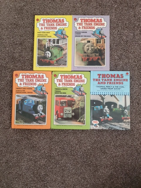 THOMAS THE TANK engine and friends Vintage Ladybird Bundle Of 5 Books £ ...